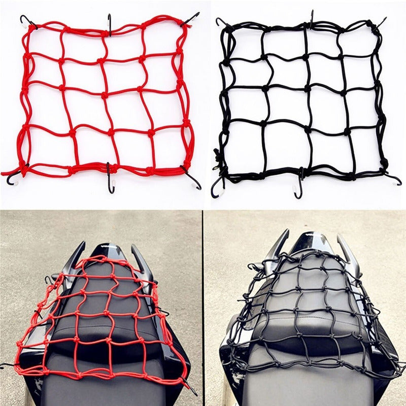 Red De Carga Elastica Porta Bulto Para Moto Casco Con Gancho - Eurotruck Mexico