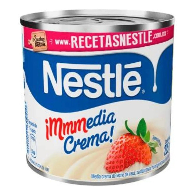 Media Crema Nestlé Lata 225g - Eurotruck Mexico