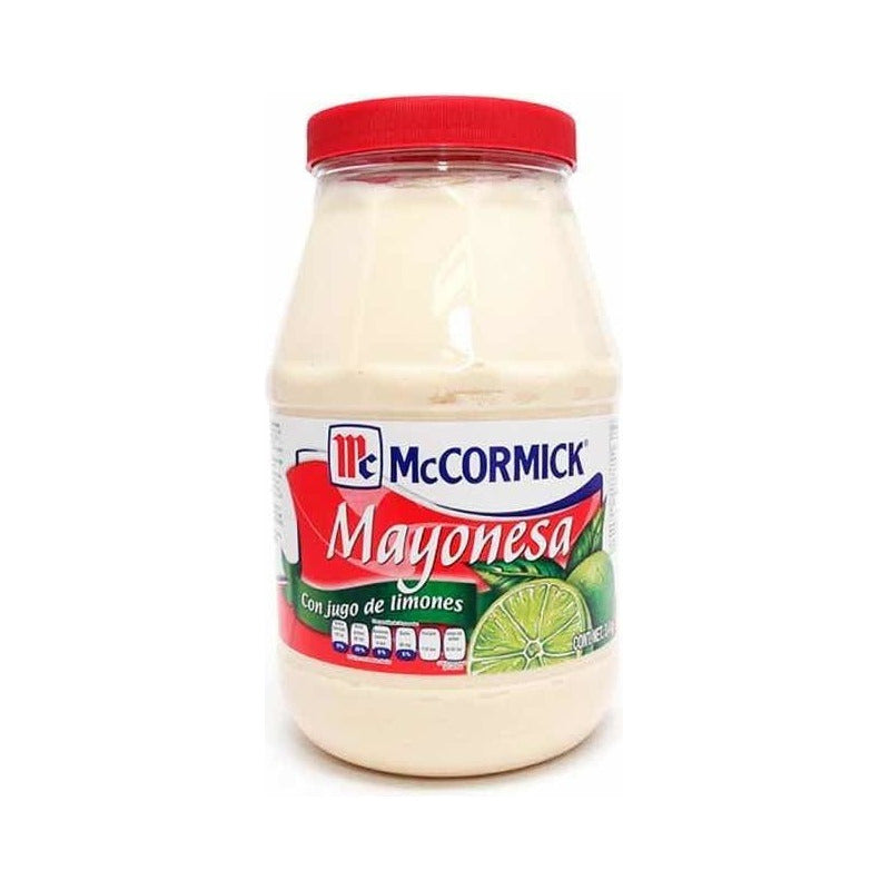 Mayonesa Mccormick Con Jugo De Limones 3.4 Kilos La Más Grande - Eurotruck Mexico