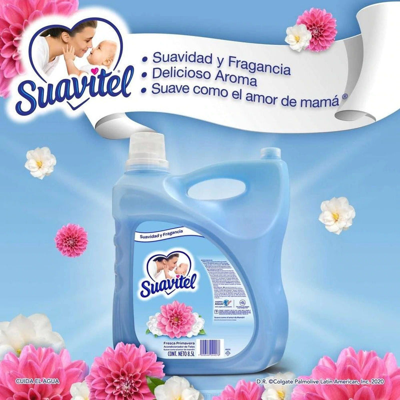 Suavizante Suavitel Cuidado Diário Fresca Primavera En Botella 8500 ml - Eurotruck Mexico
