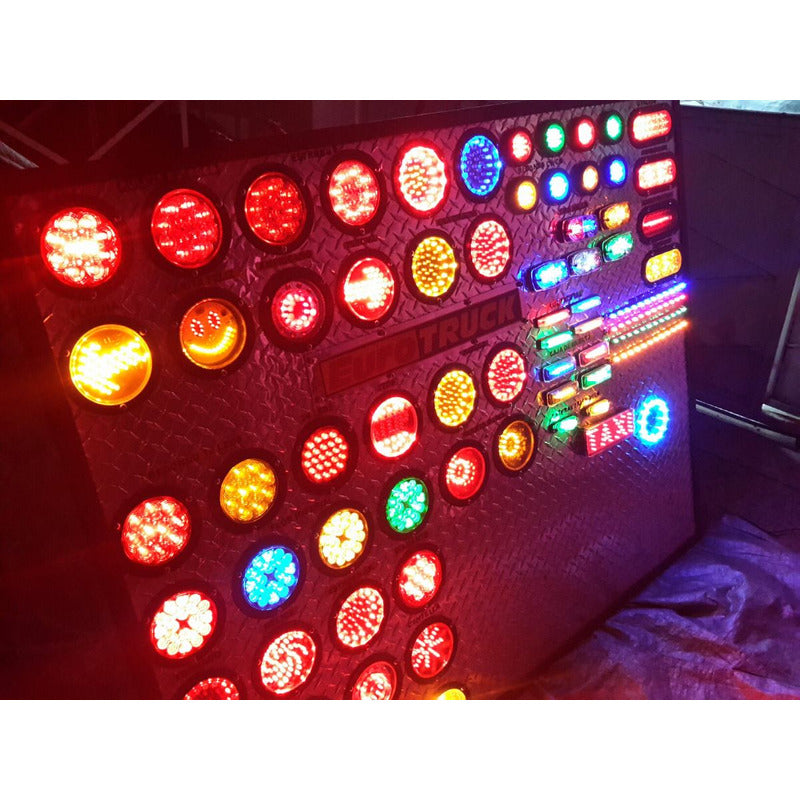 6 Plafones 24 Leds Eurotruckmexico Camion Tractocamion Auto