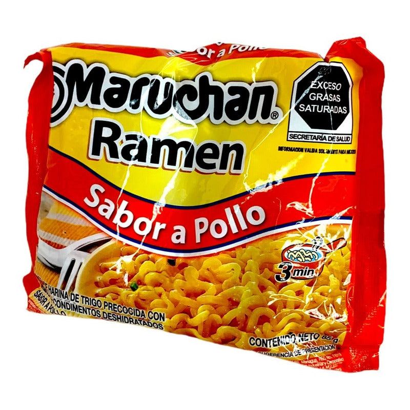 Sopa Maruchan Ramen Sabor A Pollo 85 Gr