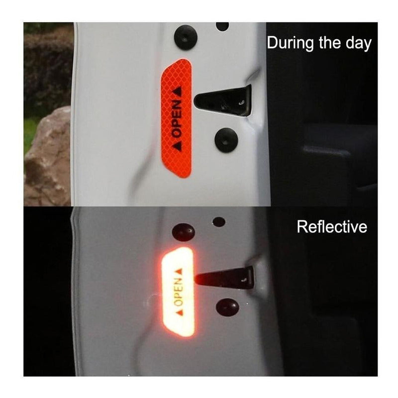 Sticker Reflejante Seguridad Puertas Vw Jetta Camioneta Audi - Eurotruck Mexico