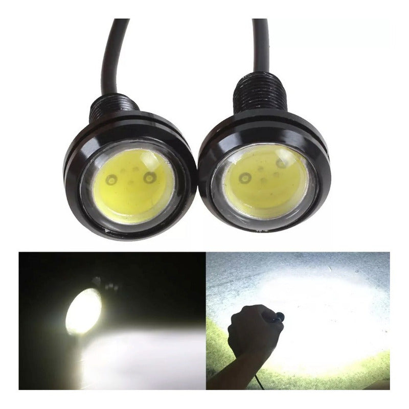 Ojo De Aguila Faro Led Jetta Audi Bmw Faro Niebla Moto 1par - Eurotruck Mexico