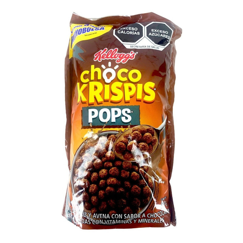 Cereal Kelloggs Bolitas De Chocolate Choco Krispis Pops 90gr