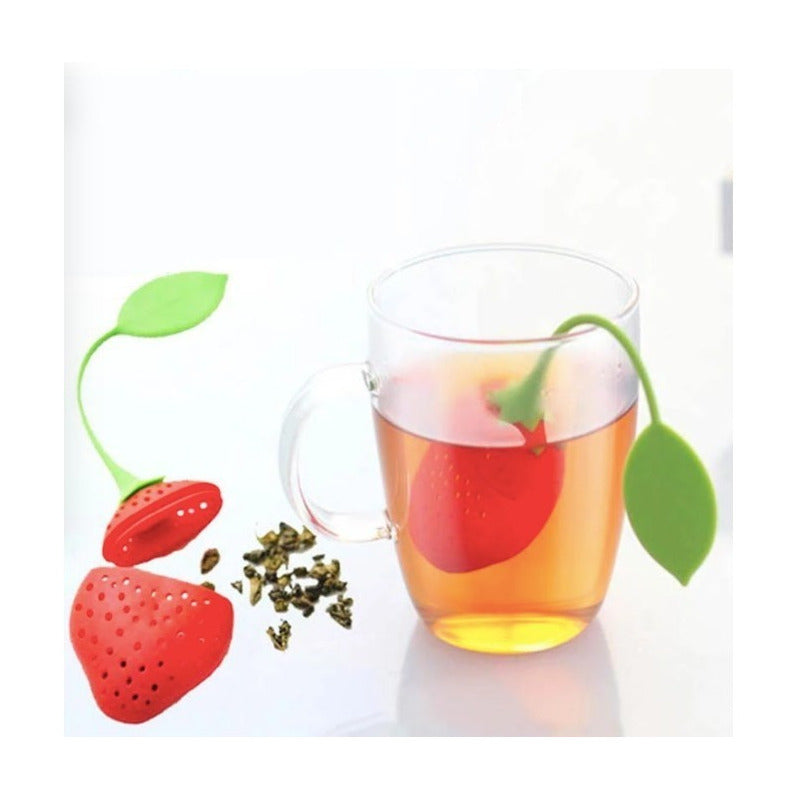 Infusor De Te Fresa Bebidas Estilo Fresa #29 300 Piezas