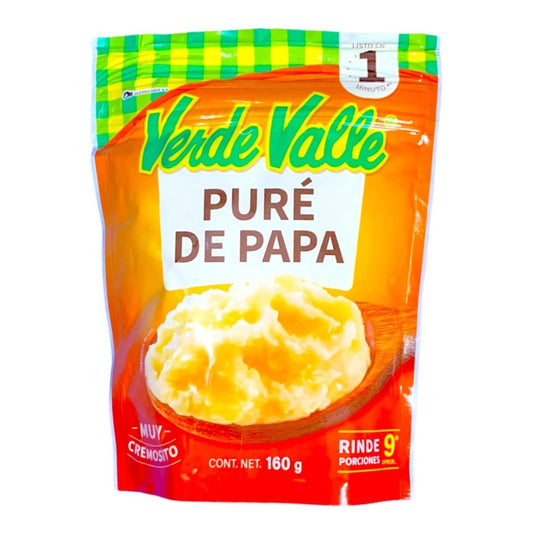 Pure De Papa Verde Valle 160 Gr Muy Cremosito