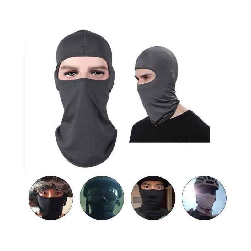 5 Mascara Balaclava Pasa Montañas Moto Correr Tactico