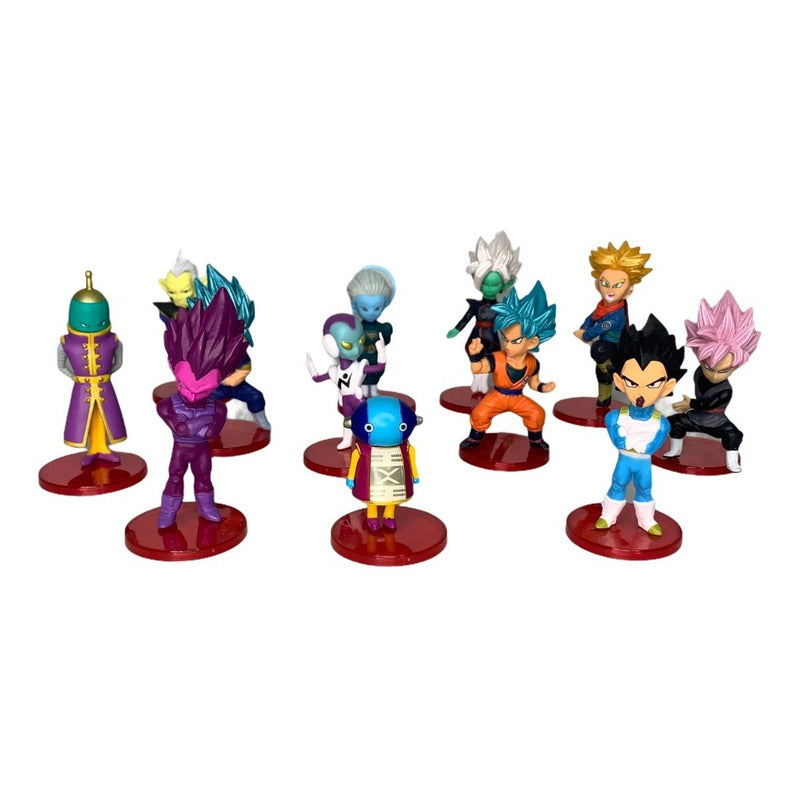 Set Mini Figuras Dragon Ball Gt Super Goku Vegeta Coleccion - Eurotruck Mexico