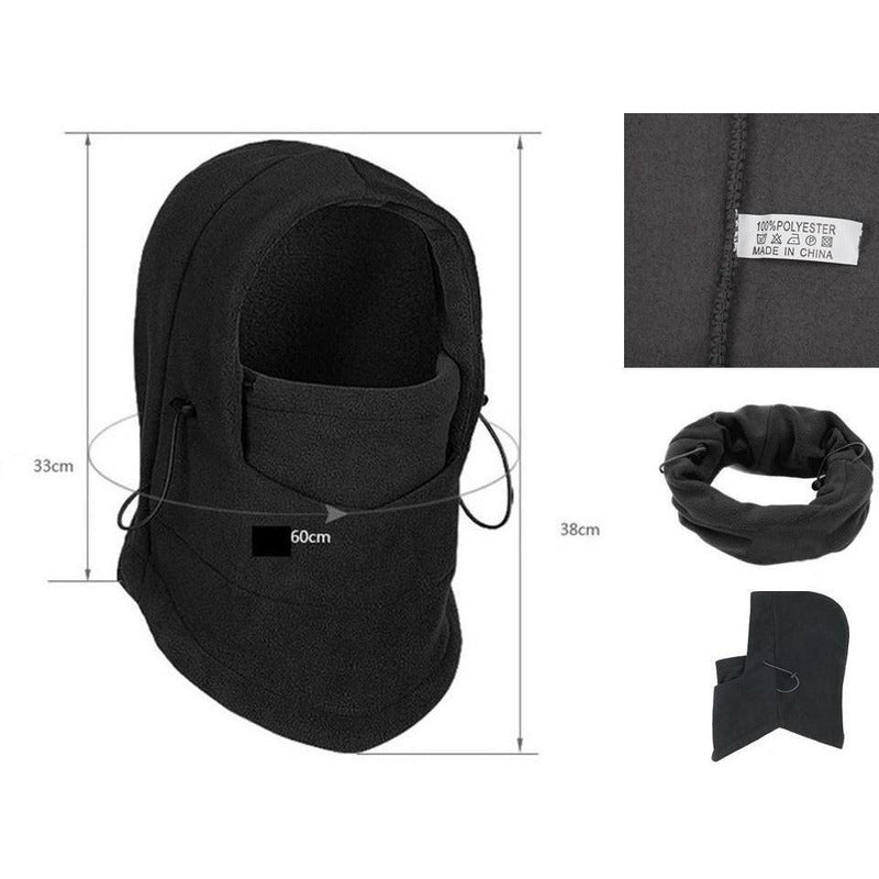 Mascara Termica Balaclava Frio Bufanda Moto Gorro 10 Pieza