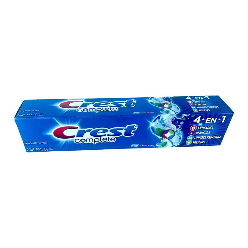 Crema Dental Crest Complete Con 66 Ml Limpieza Profunda