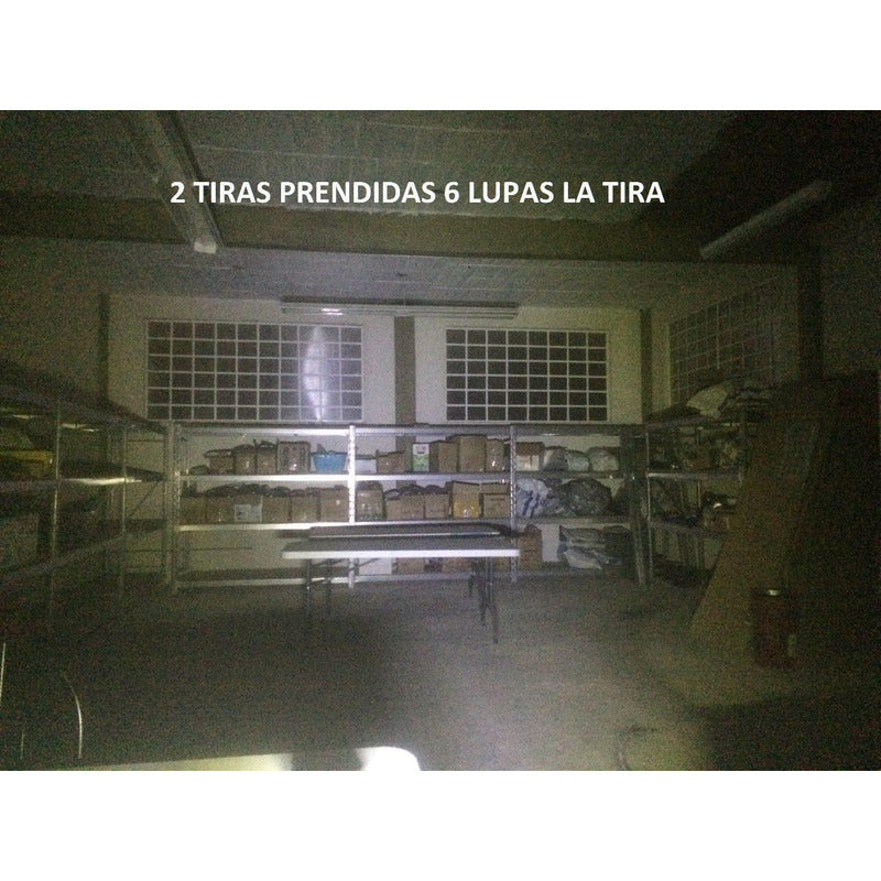 Tiras 1 Par Led Con 6 Lupas Leds Super Luz Resina Jetta Bmw