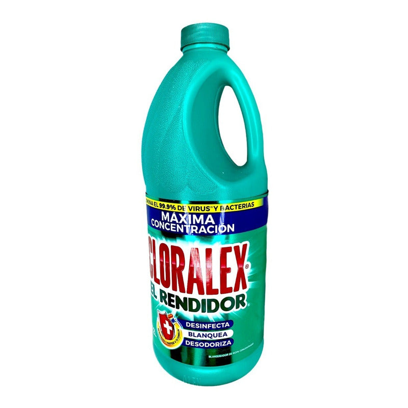 Blanqueador Cloralex El Rendidor 2 Lt Maxima Concentracion