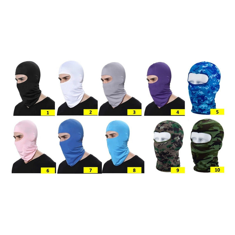 100 Mascaras Balaclava Pasa Montañas Moto Correr Tactico