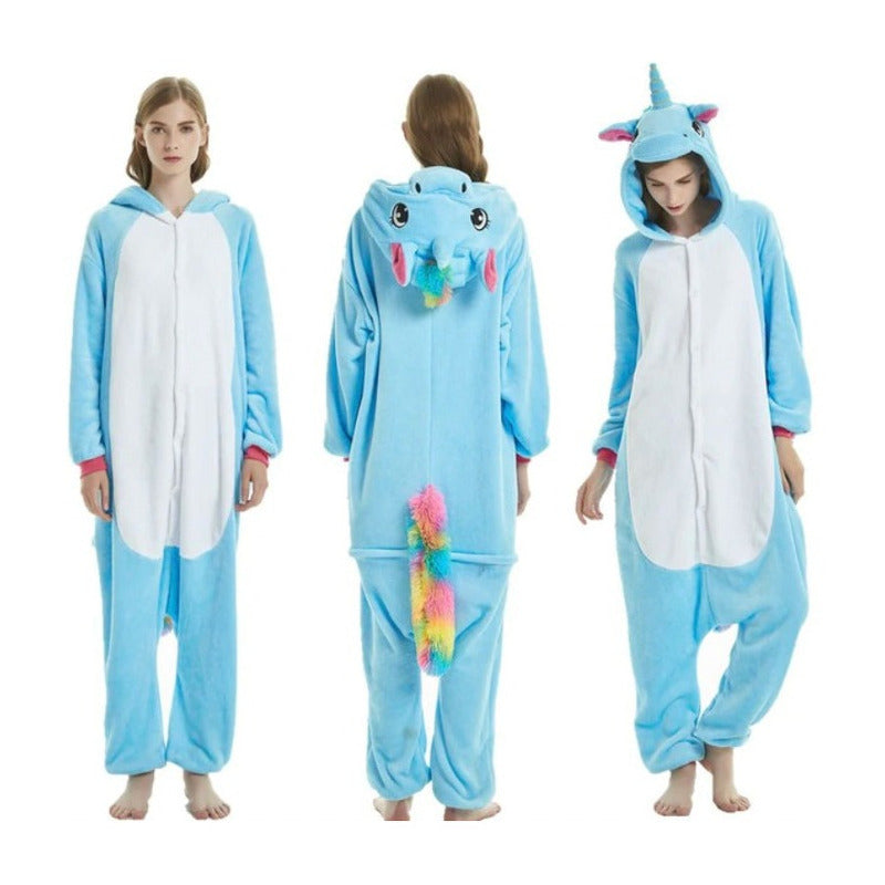 Pijama Unicornio Adulto Mujer Mameluco Disfraz Kawaii