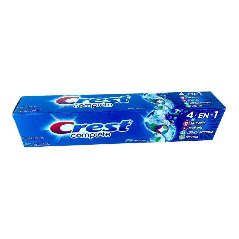 Crema Dental Crest Complete Con 66 Ml Limpieza Profunda