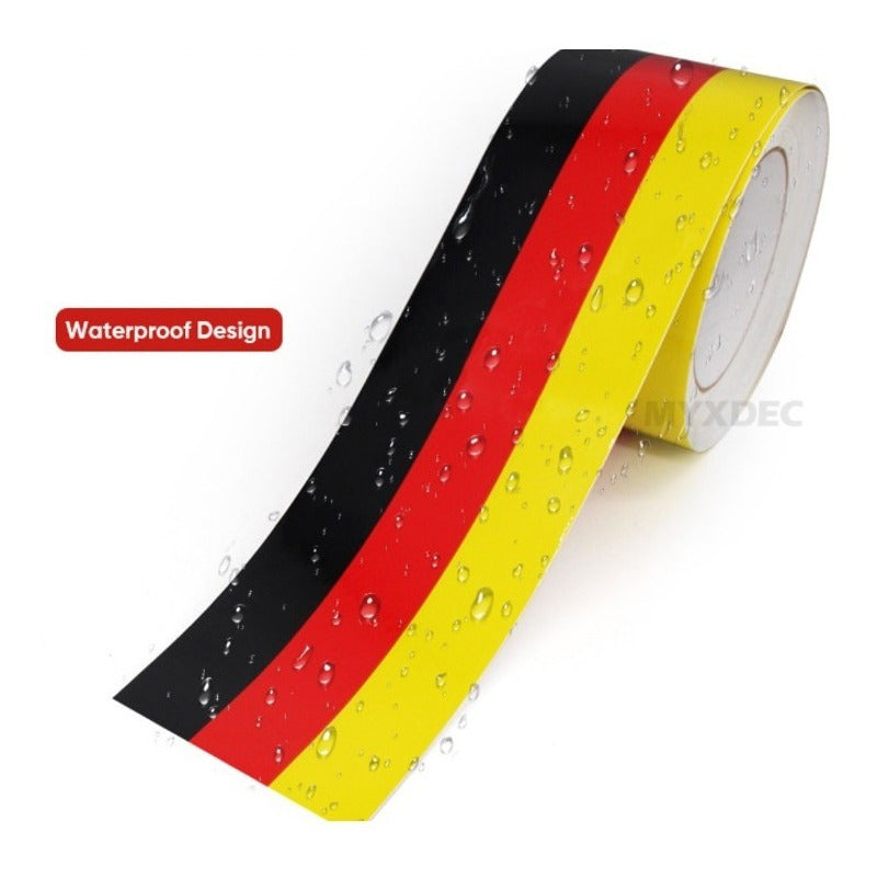 Sticker Calcomania Vinil Alemania Jetta Bora Polo 15cm X 24m