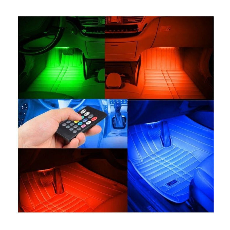 Tira Led Rgb Audioritmica Atmosfera Jetta Exterior Auto - Eurotruck Mexico