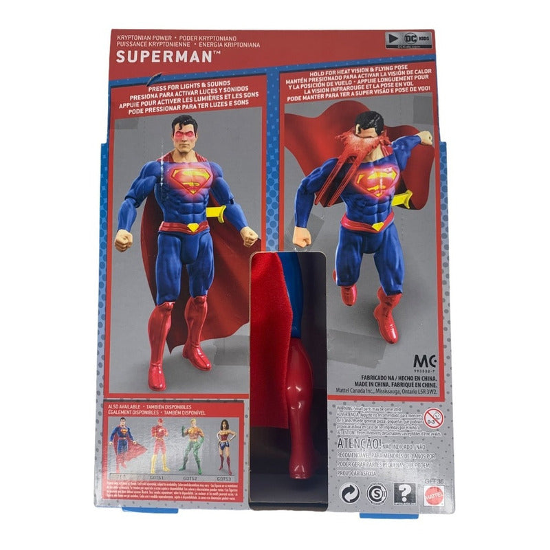 Figura De Acción Superman Justice League Warner Dc Comics