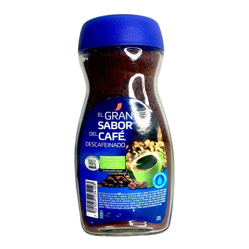 Cafe Soluble Nescafe Decaf Con 300 Grs Tueste Ligero