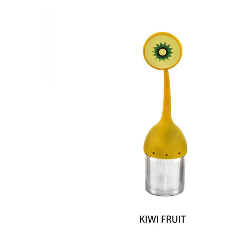 Infusor De Te Metal Silicona Kiwi