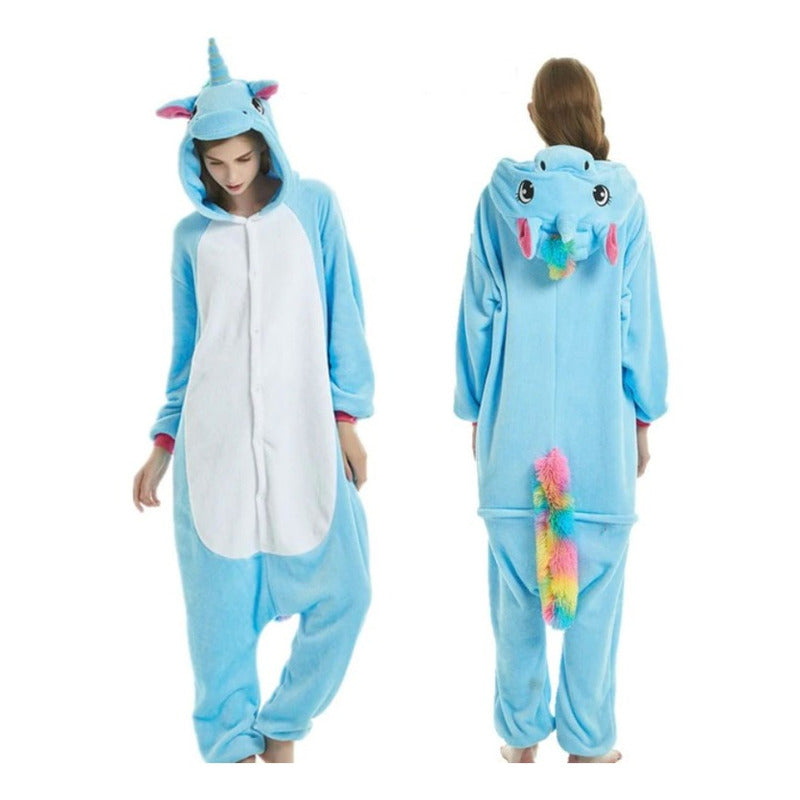 Pijama Unicornio Adulto Mujer Mameluco Disfraz Kawaii