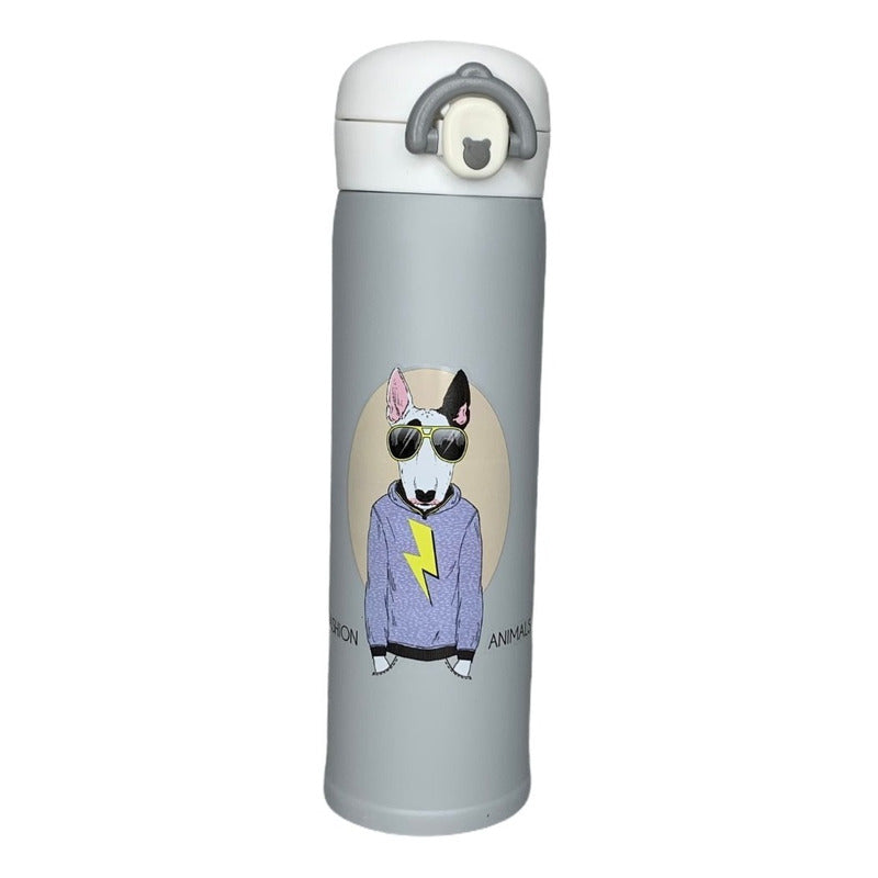 Termo Acero Inoxidable Perro Firulais 500ml Agua Caliente