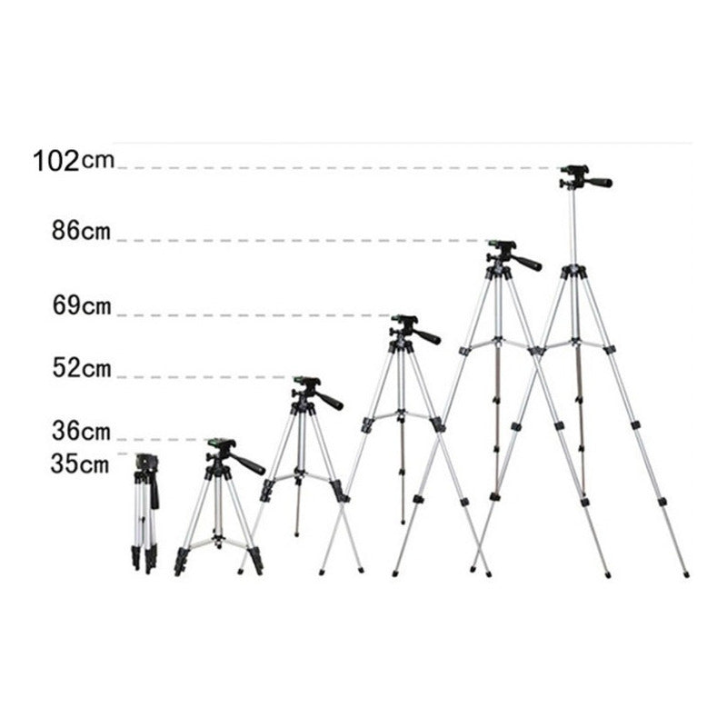 Soporte Tripie Base Porta Celular Camara Aluminio Fotografia