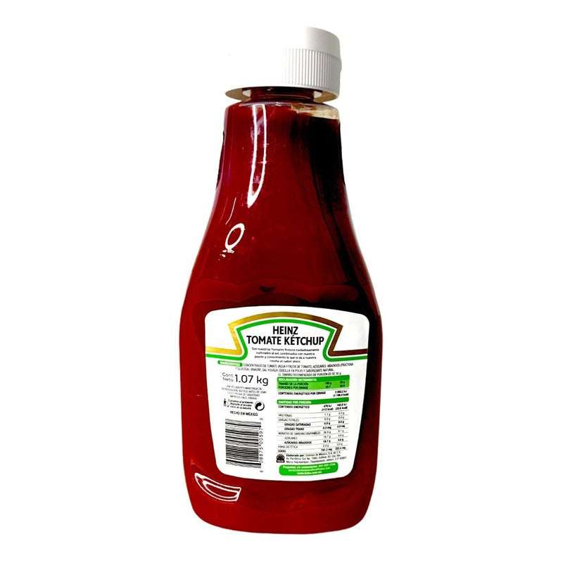 Salsa Catsup Tomate Ketchup Heinz Botella De 1.07 Kg