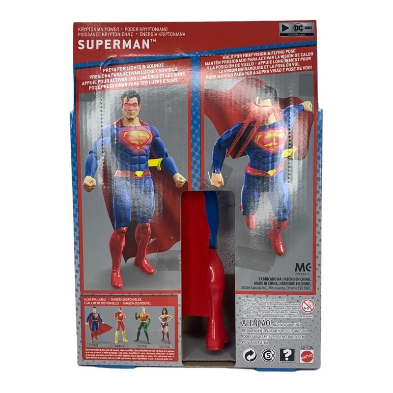 Figura De Acción Superman Justice League Warner Dc Comics