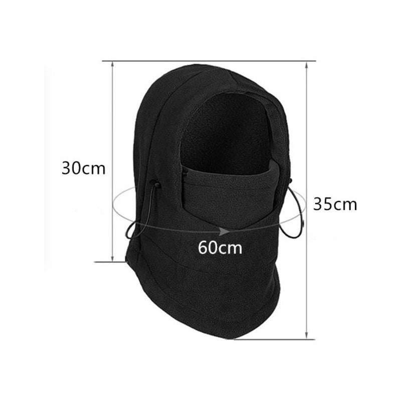 Mascara Termica Balaclava Frio Bufanda Moto Gorro 6 Pzas