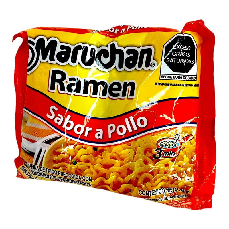 Sopa Maruchan Ramen Sabor A Pollo 85 Gr