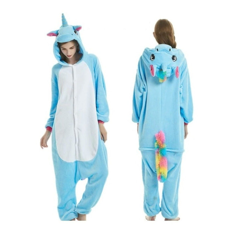 Pijama Unicornio Disfraz Kawaii Infantil Para Niño Mameluco