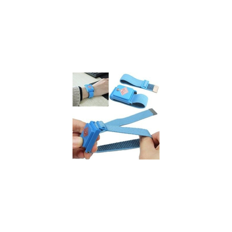 5 Pulsera Antiestatica Evita Descarga Electronica Reparacion