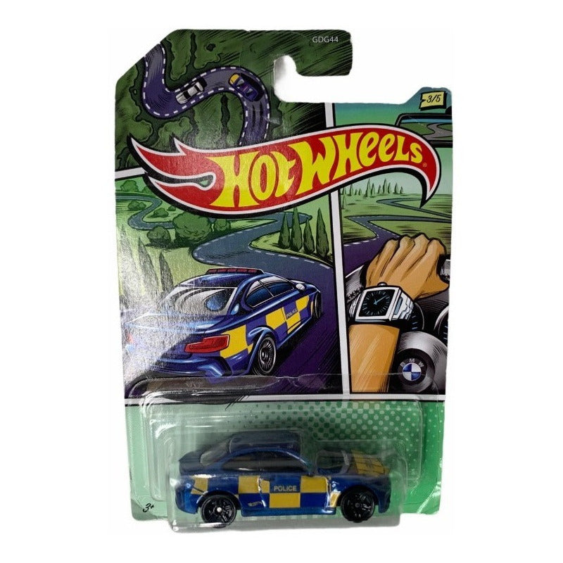 Vehiculo Auto Hot Wheels Police Policia Bmw - Eurotruck Mexico