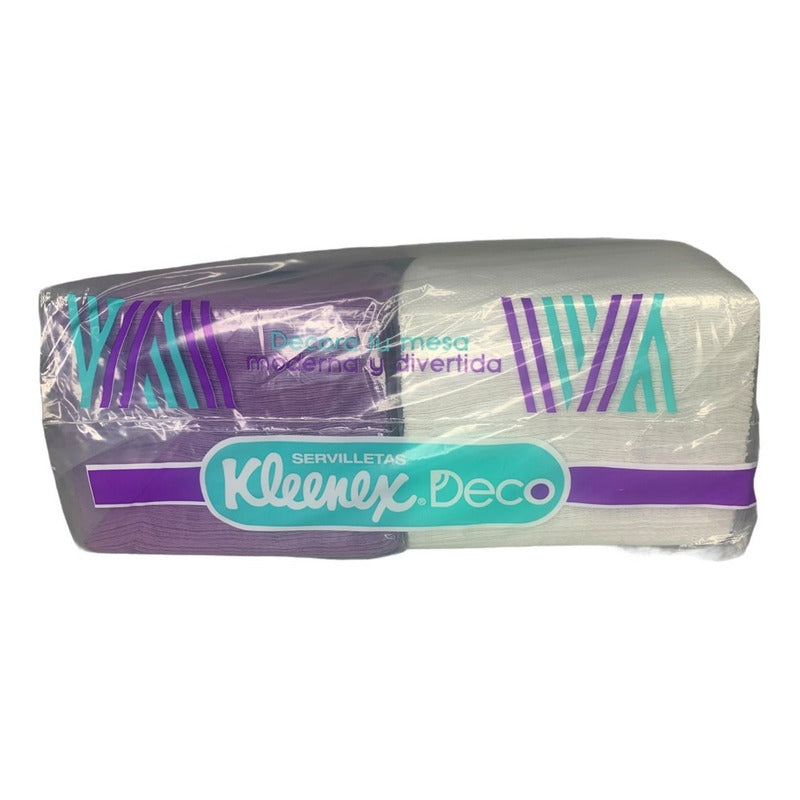 Servilletas 400pz Kleenex Deco Servilleta D Papel Doble Hoja