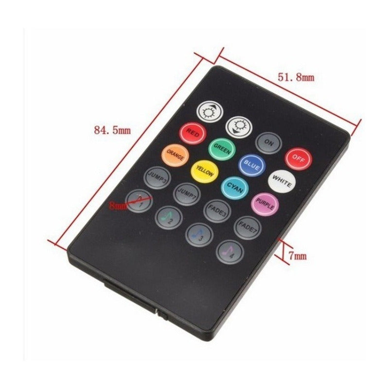 Tira Led Rgb Audioritmica Atmosfera Jetta Exterior Auto - Eurotruck Mexico