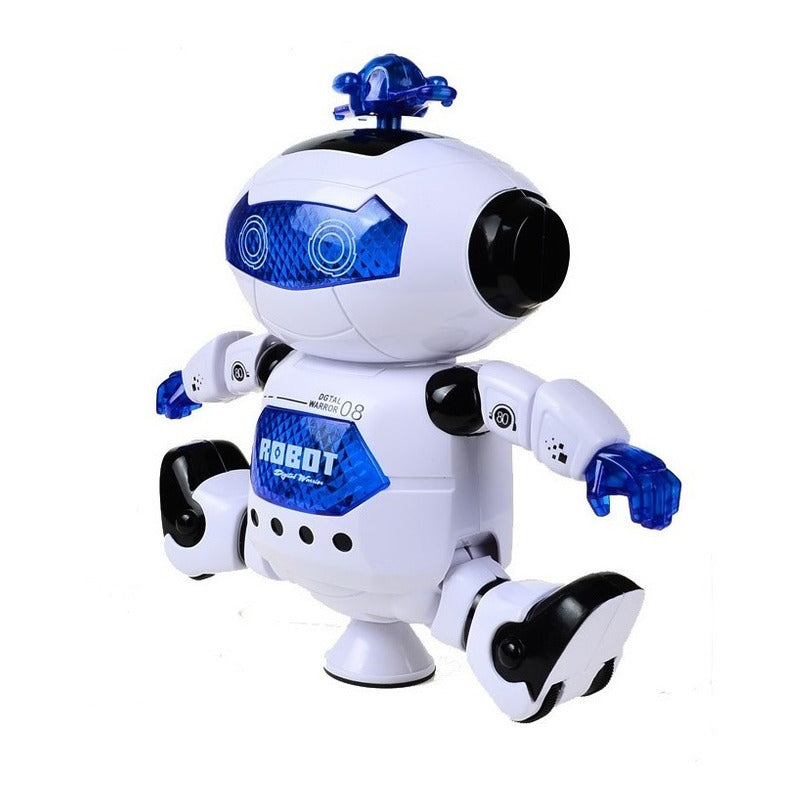 Robot Que Baila Camina Electrónico Con Música Y Luz P/niños Robot