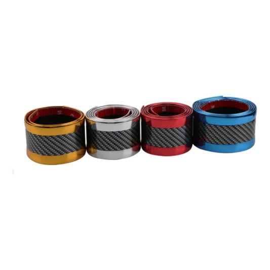 Moldura Cinta Fibra Carbono Cromada Estribos Jetta 7cm X 5m - Eurotruck Mexico