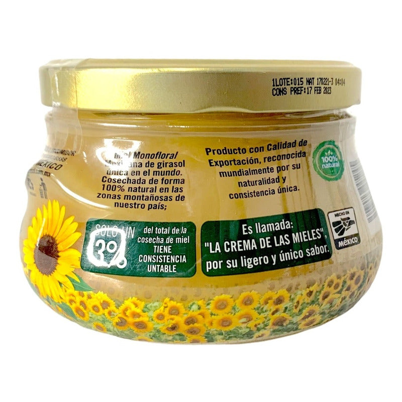 Miel De Abeja Cremosa 100% Natural 800 Grs Floracion Girasol