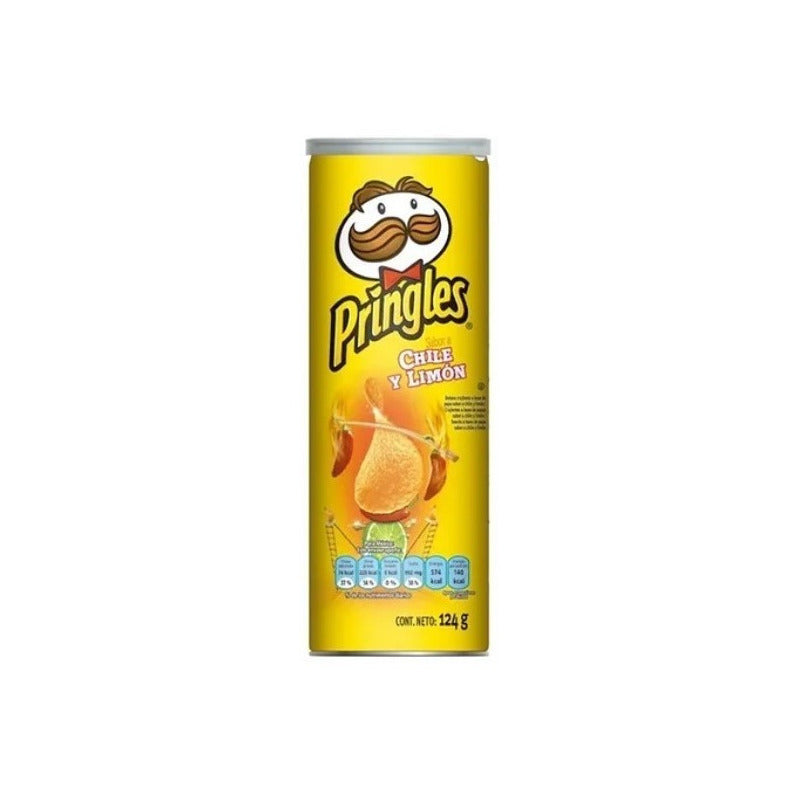 Papas Pringles Sabor Wavy Queso 137 Gr Botana Crujiente