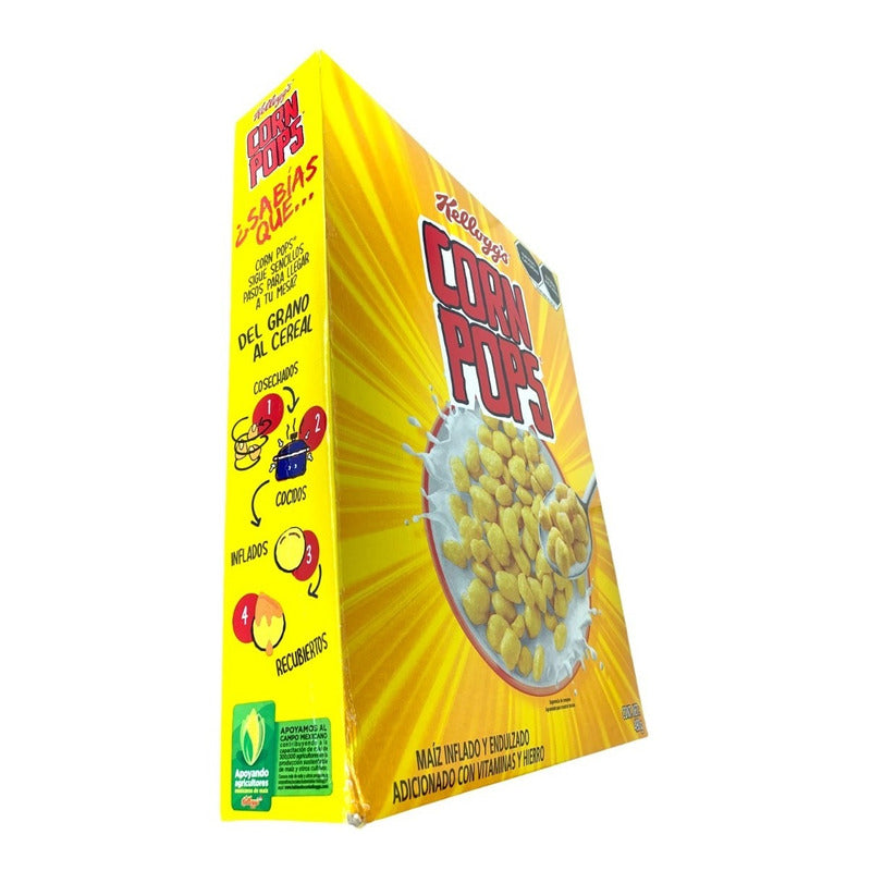 Cereal Corn Pops Kellogg´s Maiz Inflado Y Endulzado 490g