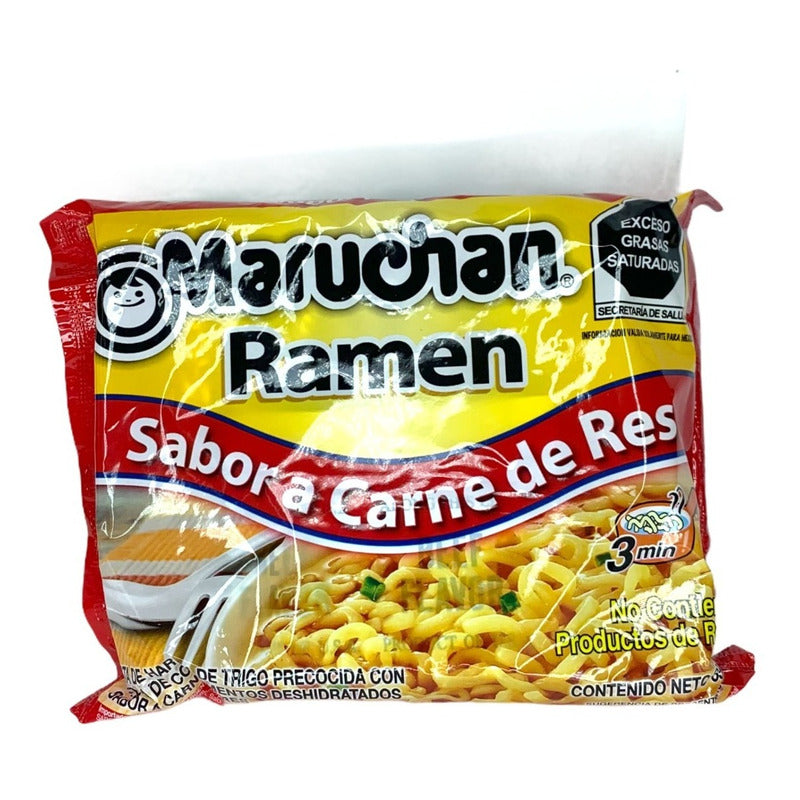 Sopa Maruchan Ramen Sabor A Carne De Res 85 Gr