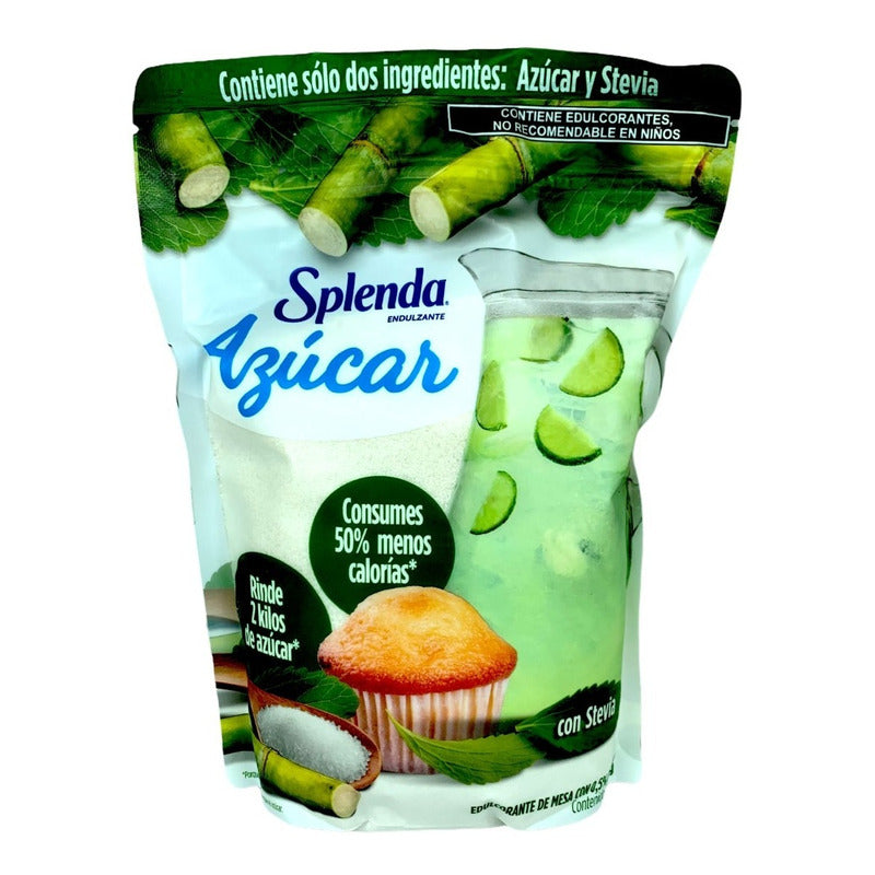 Sustituto De Azucar Splenda Con Stevia 500 Gr Edulcorante