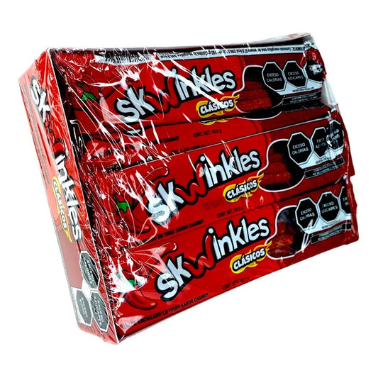 Skwinkles Clasico Chamoy 12 Piezas