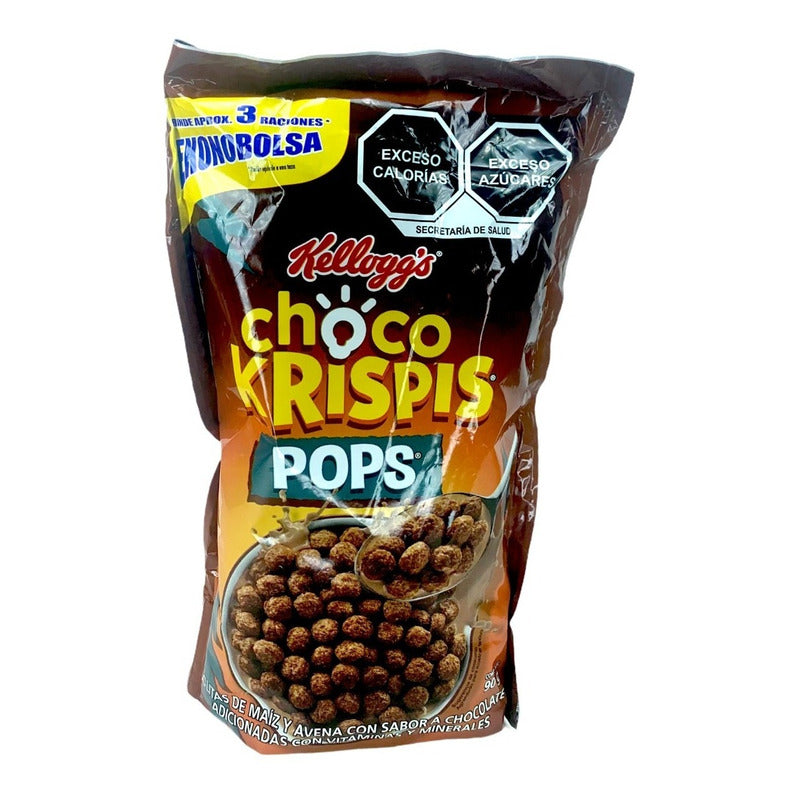 Cereal Kelloggs Bolitas De Chocolate Choco Krispis Pops 90gr