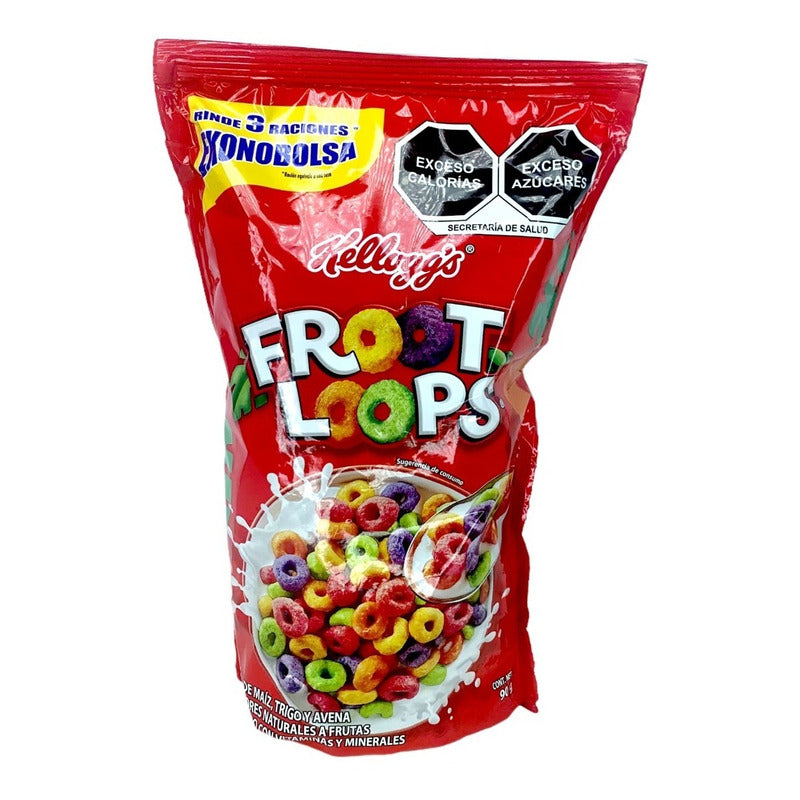 Cereal Kelloggs Froot Loops Frutas 90gr