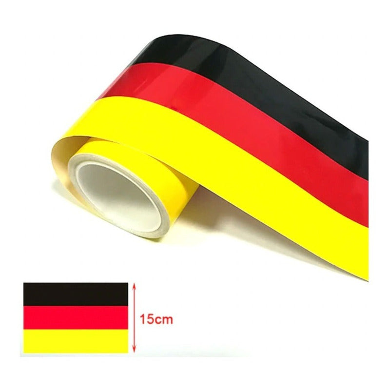 Sticker Calcomania Vinil Alemania Jetta Bora Polo 15cm X 24m