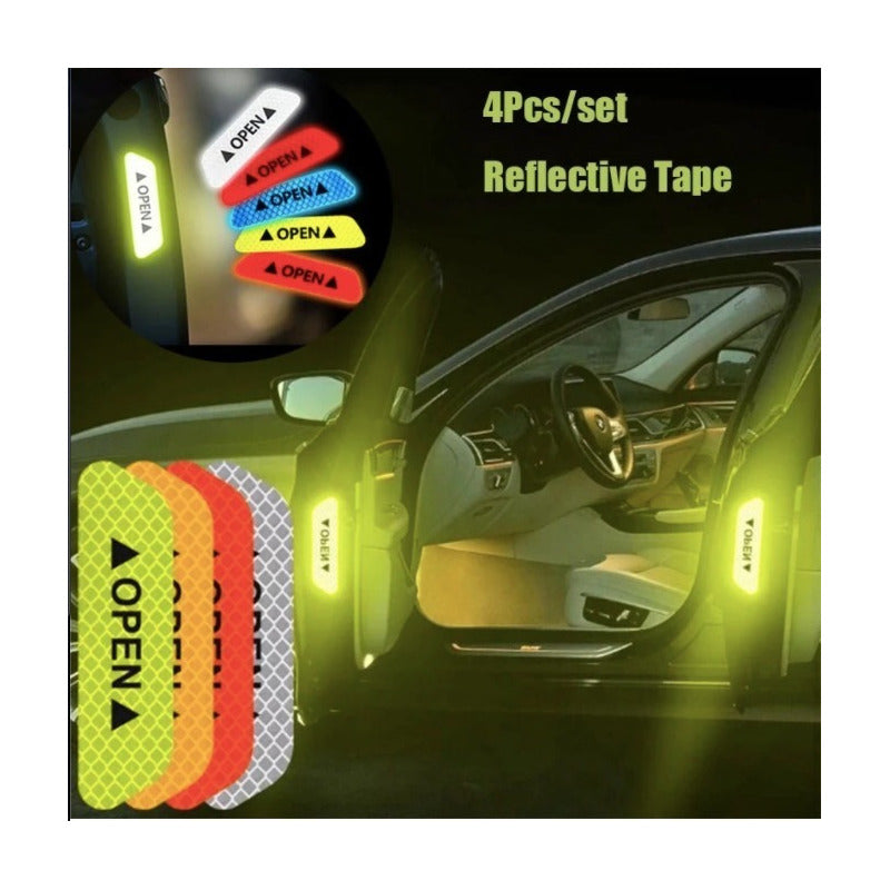 Sticker Reflejante Seguridad Puertas Vw Jetta Camioneta Audi - Eurotruck Mexico