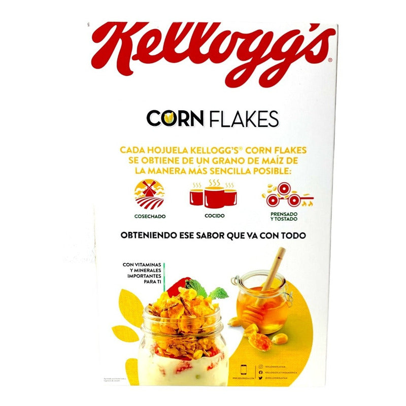 Corn Flakes Cereal Kelloggs El Original 860 Gr